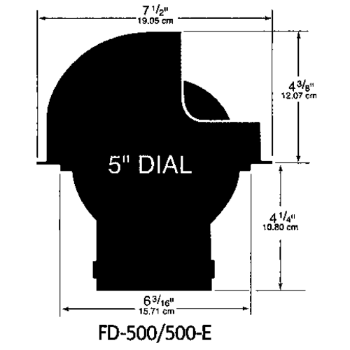 Ritchie Kompass 'Globemaster Fd-500-Eb', 12/24/32v, Einbau, &Oslash;127mm/2 Of 5&deg;, Schwarz (Segel) - 9067373 1 - 9067373