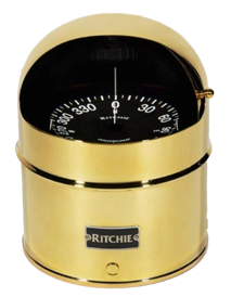 Ritchie Kompass 'Globemaster D-515-X', 12/24/32v, Aufbau, &Oslash;127mm/2 Of 5&deg;, Messing (Motor) - 9067389 - 9067389