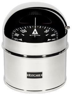 Ritchie Kompass 'Globemaster D-615-P', 12/24/32v, Aufbau, &Oslash;152,4mm/2 Of 5&deg;, Niro (Motor) - 9067395 - 9067395