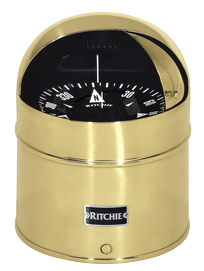 Ritchie Kompass 'Globemaster D-615-X', 12/24/32v, Aufbau, &Oslash;152,4mm/2 Of 5&deg;, Messing (Motor) - 9067396 - 9067396