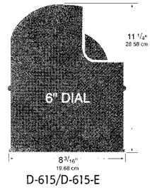Ritchie Kompass 'Globemaster D-615-Eb', 12/24/32v, Aufbau, &Oslash;152,4mm/2 Of 5&deg;, Schwarz (Segel) - 9067397 1 - 9067397