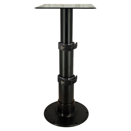 Springfield Aluminium-Tischbein Set "Tristar" schwarz mit 3-Stufen-Gasdruckverstellung, H=335-714mm - 9069194z 1 - 9069194/Z