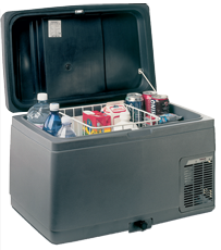 Mobilk&uuml;hler Model VF35P, 35l, 680x410x440mm, 12/24v, Leistung 31w/H, Mit Integriertem Kompressor - 9075620 1 - 9075620