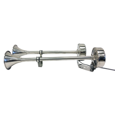 Niro Elektromagnetischer Signalhornsatz, Zweiklang, L=463,5mm, 12v (105db(A)-350/400hz) - 9078151 - 9078151