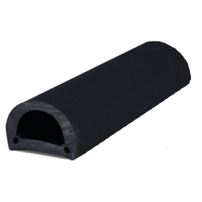 PVC stootlijst, dock 60, B=60mm, zwart; rol van 16m - 9080460r 2 1 - 9080460R