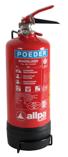 Pulverl&ouml;scher 2kg, &Oslash;110mm, H=395mm (Feuerklasse A+B+C) - 9082121 - 9082121