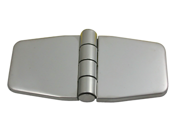 Niro Scharnier Mit Abdeckung, 76,2x37x2mm - 9098110 1 - 9098110