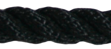 Allcord-1, Geschlagenes Polyester, &Oslash;12mm, Schwarz, Haspel 200m (Bruchlast 2400kg) - Al010zl 5 - AL0112/ZL