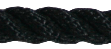 Allcord-1, Geschlagenes Polyester, &Oslash;12mm, Schwarz, Haspel 200m (Bruchlast 2400kg) - Al010zl 5 - AL0112/ZL