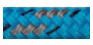Allcord-19, Doppelt Geflochtene Schotleine Full Color, &Oslash;8mm, Blau Mit Grauem Kennfaden, 200m - Al1906 bl 1 - AL1908/BL