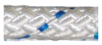 Allcord-21, Doppelt Geflochtene Schotleine, &Oslash;12mm, Wei&szlig; Mit Blauem Kennfaden, 200m - Al2106 b 72dpi 1 1 1 - AL2112/B