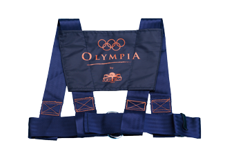 Sicherheitsgurt Modell 'Olympia' Mit Niro Schnalle & Ring, Brustumfang 800-1200mm, Navy - B1480120 01 72dpi - B1480120