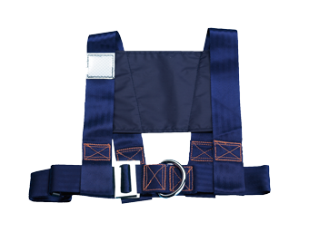 Sicherheitsgurt Modell 'Olympia' Mit Niro Schnalle & Ring, Brustumfang 800-1200mm, Navy - B1480120 72dpi - B1480120