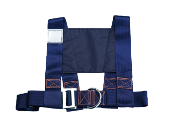 Sicherheitsgurt Modell 'Olympia' Mit Niro Schnalle & Ring, Brustumfang 800-1200mm, Navy - B1480120 72dpi - B1480120