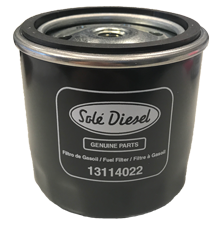 Sol&eacute; Kraftstofffilter - Brandstoffilter 72 7 - 22.18224022