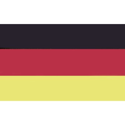Deutsche Flagge 50x75cm - Brd5075 72dpi - BRD5075
