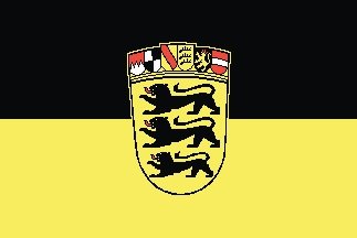 Baden-W&uuml;rttemberg Flagge 20x30cm - Bw2030 72dpi - BW2030