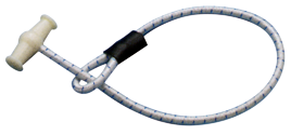 Segelzeisinge mit Knebeln aus Nylon