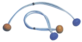 Segelzeising Mit Kunststoffkugeln, L=600mm, &Oslash;4mm - C0804060 72dpi - C0804060