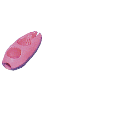 Kunststoff Klemme F&uuml;r Gummiseil &Oslash;5mm, Rosa - C2505015 72dpi - C2505015