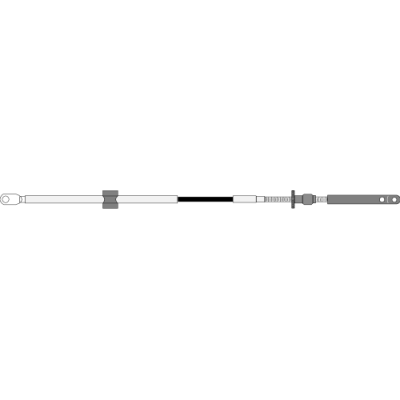 Seastar Kabel Cc205 23' 7.01m Omc Turbo Jet-Drossel - Cc20523 - CC20523