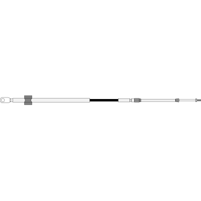 Seastar Fernbedienzug Cc210 18' (5.49m) F&uuml;r Mariner - Cc21018 72dpi - CC21018