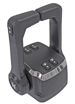 Seastar Xtreme Dual Top Mount Control, Schwarz (Keine Neutralverriegelung am Griff) - Chx8742p 72dpi - CHX8740