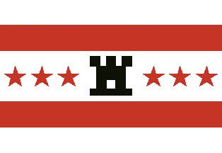 Drenthe Flagge 20x30cm - Dr2030 72dpi - DR2030