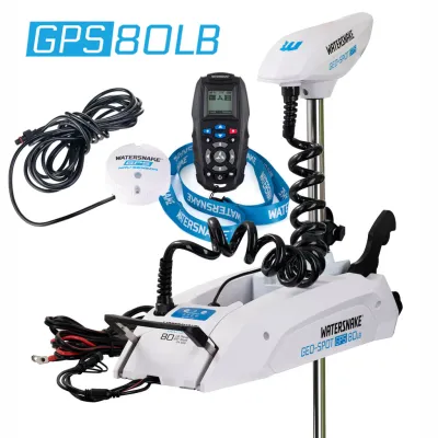 Watersnake Geo-Spot GPS 80lb 78" Bugmotor 24V - 198cm - Geo spot 80 lb - 10000784