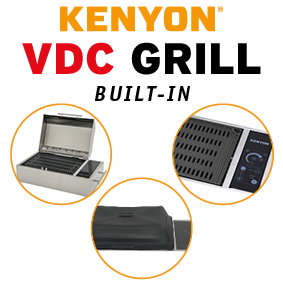 Kenyon Einbau-Vdc-Grill - Frontier-Deckel 48v Dc - Gp 497110 - 497110
