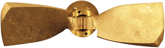 Radice 2-Blatt Faltpropeller 15" x 11" rechts f&uuml;r Propellerwelle &Oslash;25mm, 1:10 - Kl151125r - KL151125R