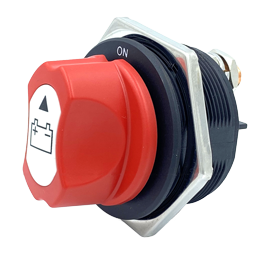 Batterieschalter, Kunststoff, On/Off/Out, 300a Dauerleistung, &Oslash;55mm - L0610842 72dpi - L0610842