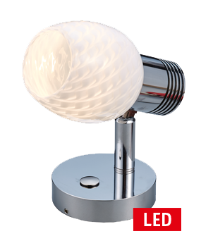 LED Wand- Leselamp, dimmbar