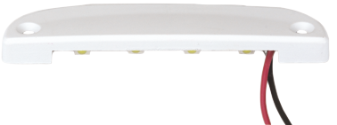 Led Orientierungsleuchte, Verchromtes Metallgeh&auml;use, Aufbau, 12v/0,48w, 4x Flat-Top Led, 83x20x8mm - L4400184 72dpi - L4400184