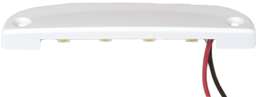 Led Orientierungsleuchte, Verchromtes Metallgeh&auml;use, Aufbau, 12v/0,48w, 4x Flat-Top Led, 83x20x8mm - L4400184 72dpi - L4400184