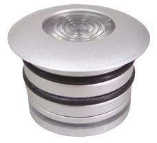 Led Deckenleuchte (Mini), Aluminium Geh&auml;use, Einbau, 8-30v/3,1w, Led 1x 3w, H=3,2mm - L4400230 72dpi - L4400230