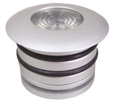 Led Deckenleuchte (Mini), Aluminium Geh&auml;use, Einbau, 8-30v/3,1w, Led 1x 3w, H=3,2mm - L4400230 72dpi - L4400230