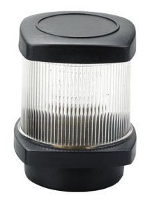 Positionslaterne, Ankerlicht, 12v/10w, 360&deg;, 1nm, Schwarzes Geh&auml;use Mit Klarer Linse - L4400237 1 - L4400237