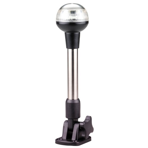 Led Navigations Stablaterne, 12v, 360&deg;, Led 12x 5&oslash;, Schwarzes Kunststoffgeh&auml;use, Klare Linse - L4400327 72dpi - L4400327