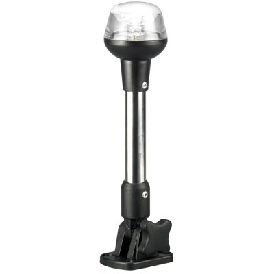 Led Navigations Stablaterne, 12v, 360&deg;, Led 1x0,5w, Schwarzes Kunststoffgeh&auml;use, Klare Linse - L4401127 72dpi - L4401127
