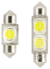 Led-Soffittenlampe, 12v, 0,5w, 30x10mm, Lichtfarbe: Warm White - L8000005 - L8000005