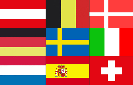 Spanische Flagge 30x45cm - Ladenvlaggen - ES3045