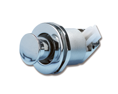 Messing-Verchomter Druckschnapper Mit Kunststoff Innenleben F&uuml;r T&uuml;rschr&auml;nke, &Oslash;38mm - M3550095 72dpi - M3550095