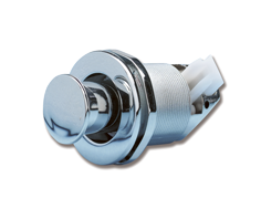Messing-Verchomter Druckschnapper Mit Kunststoff Innenleben F&uuml;r T&uuml;rschr&auml;nke, &Oslash;38mm - M3550095 72dpi - M3550095