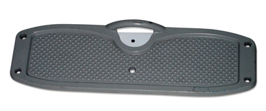 Heckspiegelschutzplatte 30.5x9.5cm, Aluminium - N0079305 72dpi - N0079305
