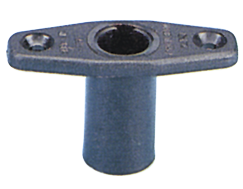 Kunststoff T&uuml;lle, Zum Einstecken, &Oslash;17mm, Schwarz - N1625 72dpi - N1625