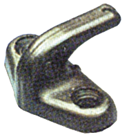 Kunststoff Mehrzweck-(Reff)Haken, Schwarz - N4771 72dpi - N4771