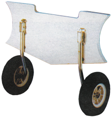 Niro Transportr&auml;dersatz F&uuml;r Schlauchboot, Max. 150kg (Nicht Klappbar) - O0800080 72dpi - O0800080
