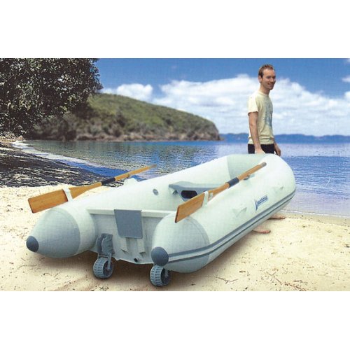 Kunststoff Transportr&auml;dersatz F&uuml;r Schlauchboot, Max. 100kg (Klappbar) - O0836034 04 72dpi - O0836034