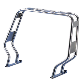 Klappbarer Roll Bar Modell 'Big Extra' 96-122cm; H=125cm - O2086 - O2086122